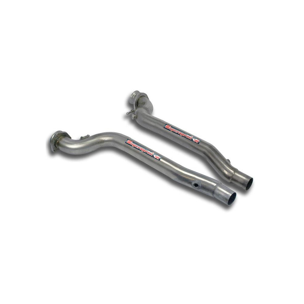 Tubes avant Droite - Gauche - (Remplace les silencieux avant d'origine) - Supersprint