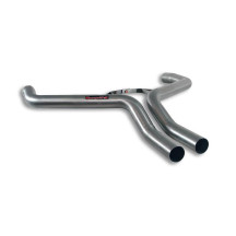 Tube centrals kit Droite - Gauche - (Replace origine Silencieux central). - Supersprint