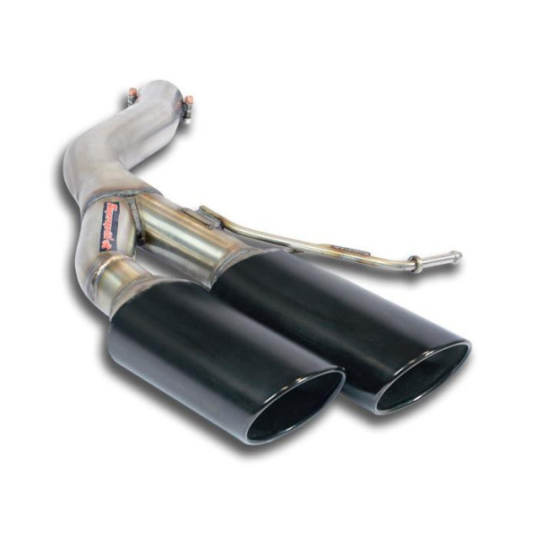Tube de fuite Gauche 100x75 noir - Supersprint
