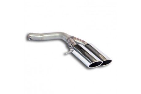 Rear pipe Right 100x75 - Supersprint