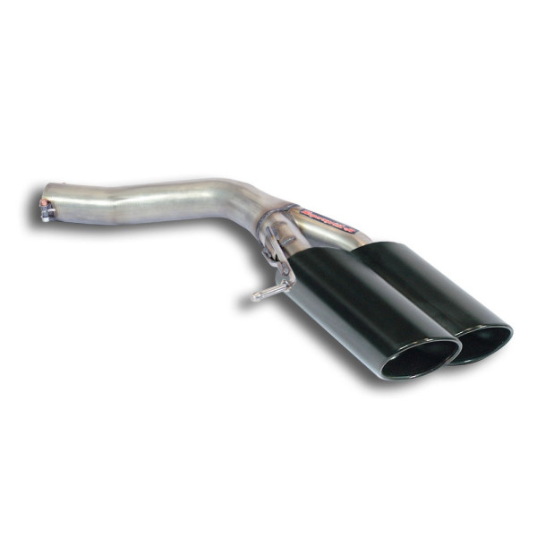 Rear pipe Right 100x75 Black - Supersprint