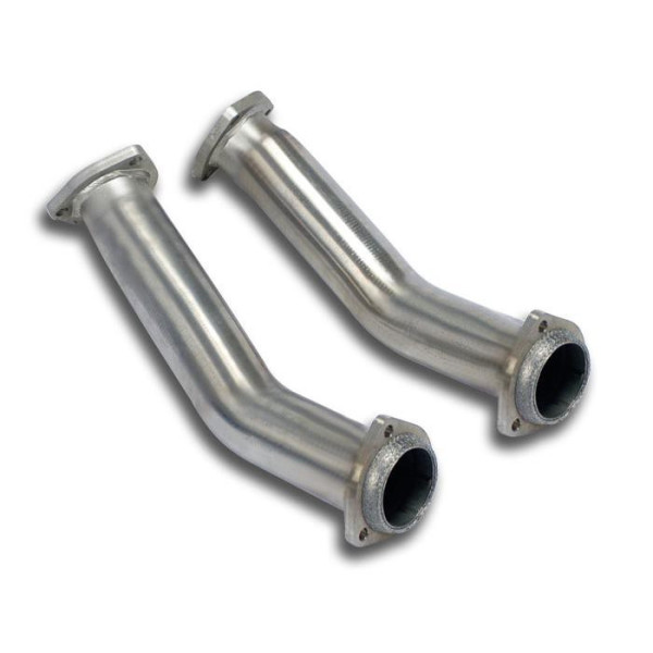 Tube adaptateur pour silencieux central d'origine Droite + Gauche - Supersprint