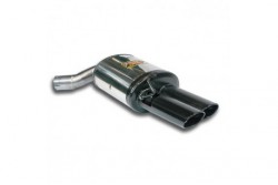 Rear exhaust Right 100x75 BLACK - Supersprint