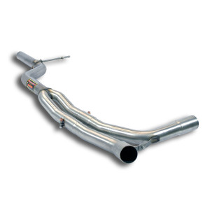 Tube central "Y-Pipe" + exhaust hanger kit - Supersprint