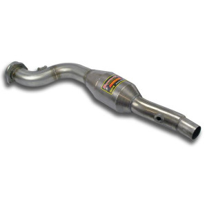 Tube avant avec catalyseur métallique Gauche - Supersprint
