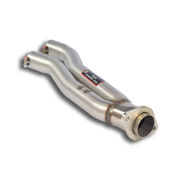 Tube central - (suppression du silencieux central d'origine). - Supersprint