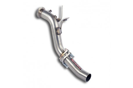 Downpipe - (MOTEUR N47 - EURO5) - Avec emplacements pour les sondes Lambda - (Remplace filtre à particules (FAP) / catalyseur) -