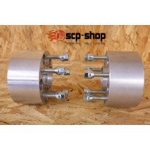 Elargisseurs de voie +55mm double boulonnerie