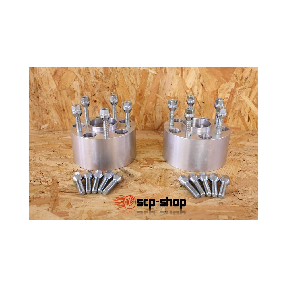 Elargisseurs de voie +60mm double boulonnerie