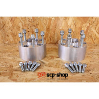 Elargisseurs de voie 80mm double boulonnerie