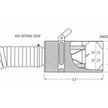 Boîte à air carbone CDA pour FIAT 500