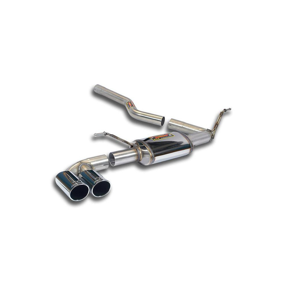 Tube de liaison + Silencieux arrière OO80 - Supersprint