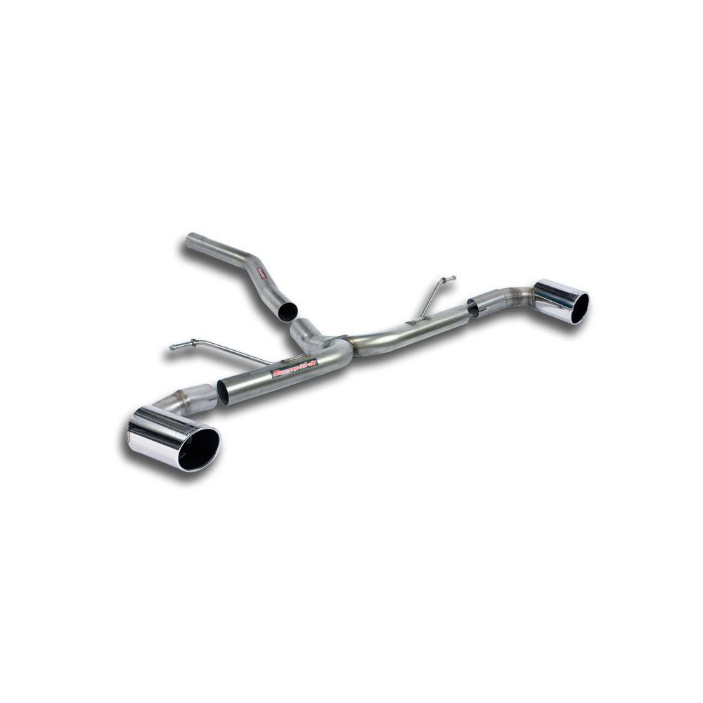 Tube de liaison + Tube de fuite Droite O100 - Gauche O100 - Supersprint