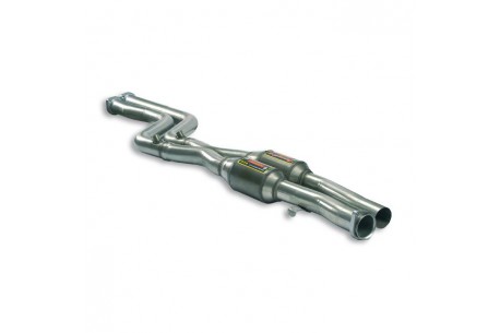Silencieux avant XPipe avec catalyseurs métalliques Droite Gauche Supersprint pour BMW E36 M3