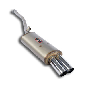 Tube central  Silencieux arrière OO76 Acier 409 Supersprint  pour BMW E30