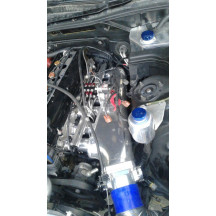 Collecteur d'admission pour moteur 2JZ GTE avec papillon et rampe d'injection